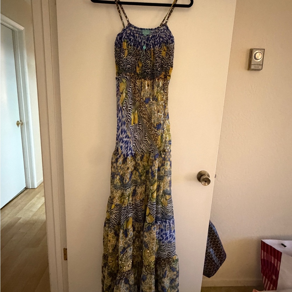 Antica Sartoria Positano Vacation Summer Maxi dress.